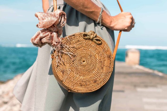 Straw Woven Clutch