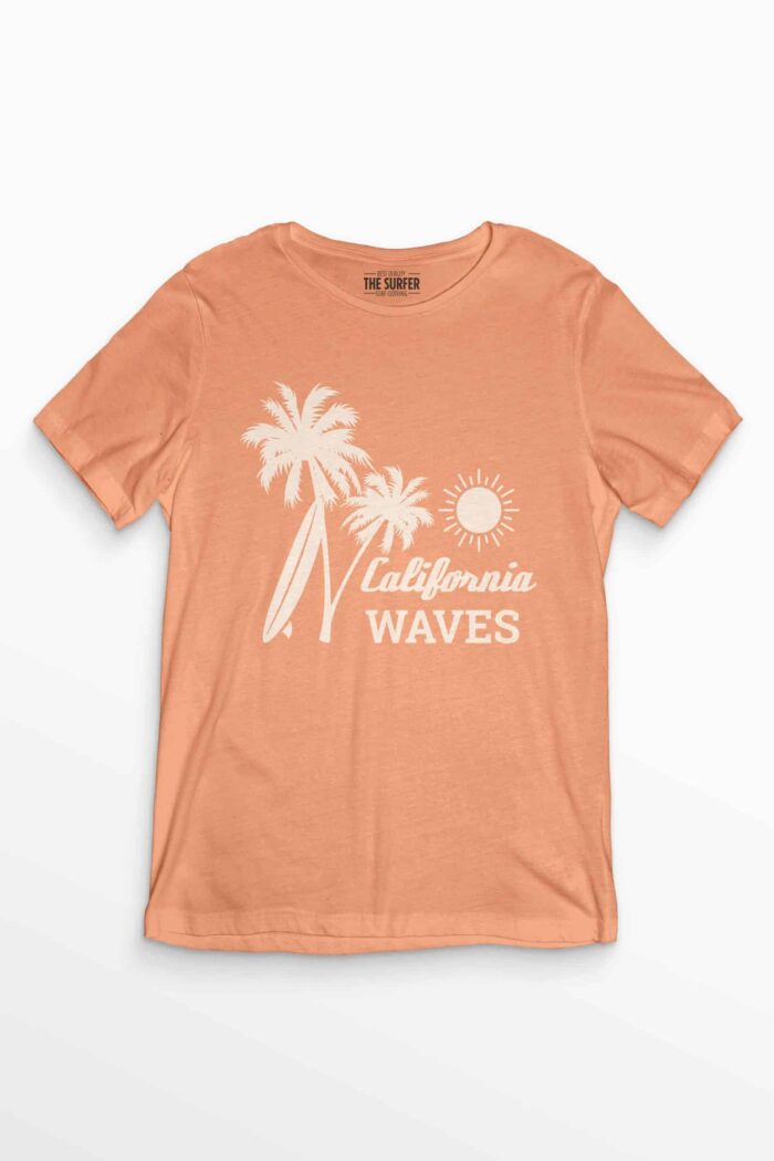 Citrus Wave Cotton Tee – Image 3