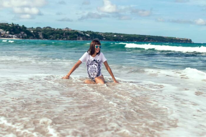 Good Vibes Women's Tee – Image 2