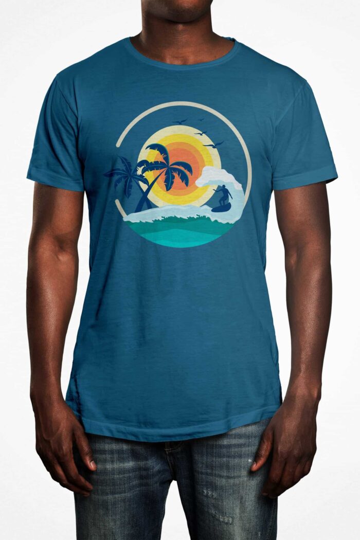 Island Life  Cotton Tee – Image 4