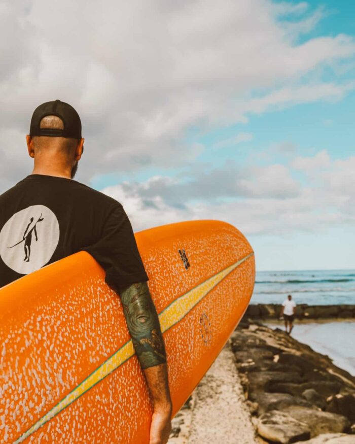 Sunset Surf Board